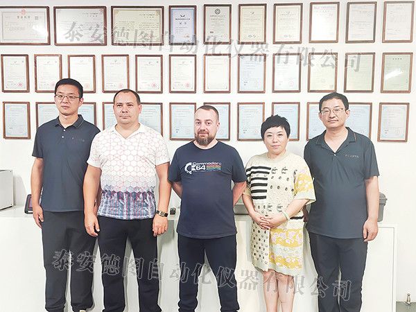 新聞速遞 | 泰安德圖攜手俄羅斯客戶代表團，共創國際計量新篇章